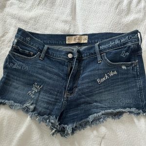 Hollister Jean Shorts Size 11
